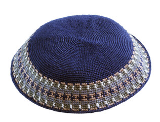 traditional  knitted  jewish  headwear kippa