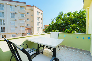 Terrace of a private house