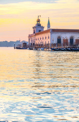 Fototapeta premium Dogana da Mar, Venice, Italy, early morning