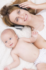 Resting with a music