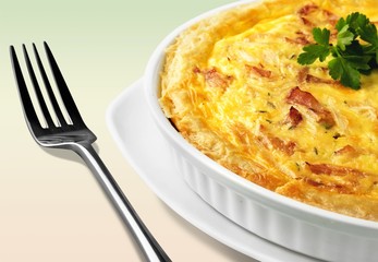 Quiche.
