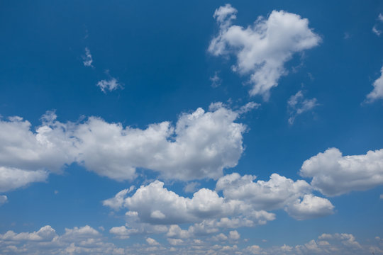 blue cloudy sky background