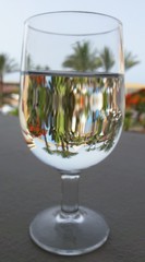 Glas Wasser