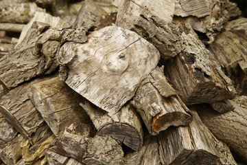 Full page of a fire wood log pile