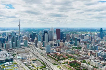  Aerial photograph taken from a helicopter in Toronto. © sleg21