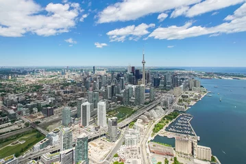 Zelfklevend Fotobehang Toronto Toronto vanuit het westen
