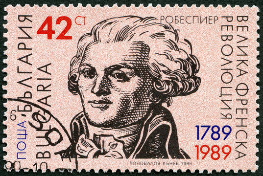 BULGARIA-1989: Maximilien Francois Marie Isidore De Robespierre