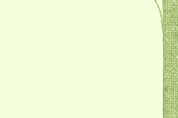 Fototapeta premium Textile weft, fabric fashion, olive canvas, scrapbooking material, close-up background