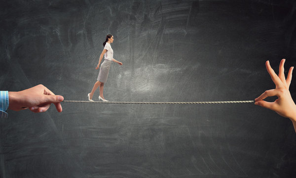 Not afraid to risk . Mixed media