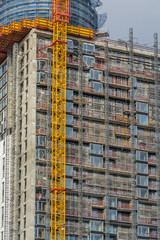 Neubau des Henninger Turms in Frankfurt am Main