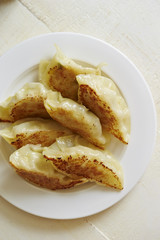 Pan fried dumpling