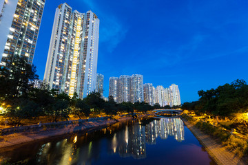 Hong Kong apartment building
