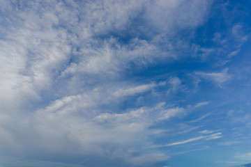background of clouds and blue sky