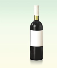 Wine bottle.