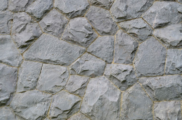 Granite stone wall texture and background