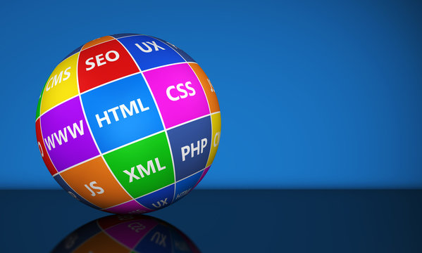 Web Design Development Concept