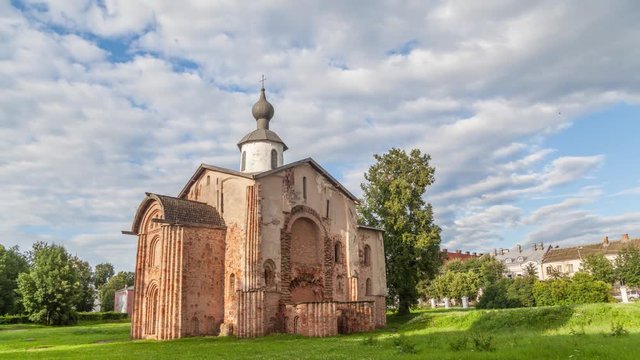 Church of St. Paraskeva at Yaroslav's Court in Veliky Novgorod, Russia
