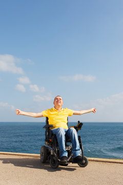 Freedom in wheelchair