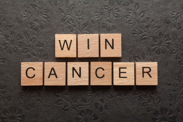 Win cancer concept