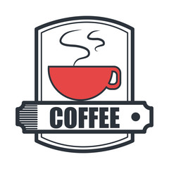 delicious coffee  isolated icon design, vector illustration  graphic 