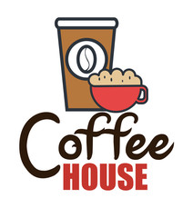 delicious coffee  isolated icon design, vector illustration  graphic 