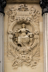 King Alfonso XII Monument in Retiro Park, Madrid. Spain.
