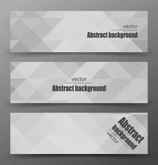 Abstract mosaic Banner.