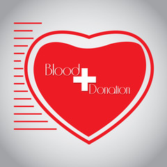 Blood donation, Vector illustration