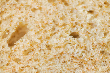 sliced of baked brown bread