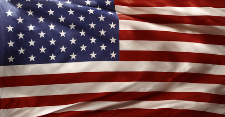 Fototapeta premium Stars and stripes USA America flag