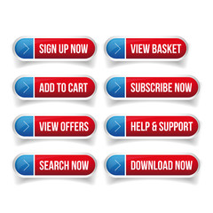 Call-To-Action Buttons vector