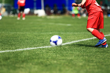 Obraz premium サッカー フットボール