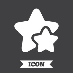 Star icon. Favorite sign.