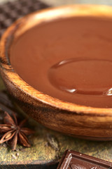 Chocolate ganache.
