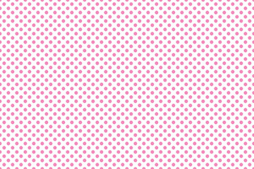 Small white and pink polka dot background © 4 Girls 1 Boy