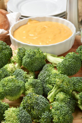 Broccoli and dip