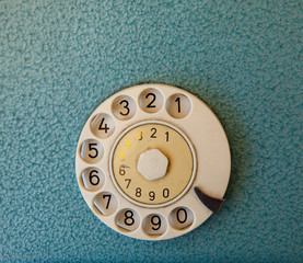 Ancient disk phone