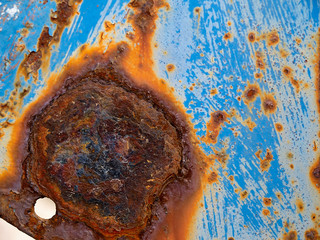 Iron metal surface rust background