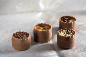 Beautiful chocolate candies