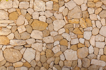 Stony wall structure