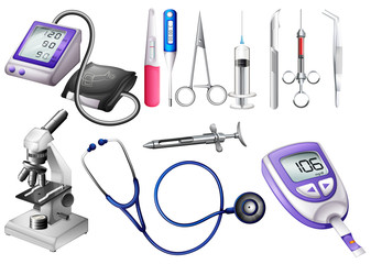 Set of medical equipment