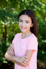 Adorable preteen