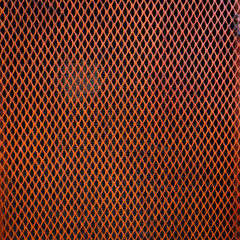orange steel metal mash texture background