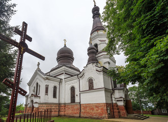 Cerkiew pod wezwaniem Narodzenia Najświętszej Maryi Panny we Włodawie w woj. lubelskim – prawosławna cerkiew parafialna. Mieszany styl bizantyjsko-rosyjski i klasycystyczny © stepmar