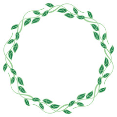 Flower wreath. Design element for logo, banners, labels, prints, posters, web, presentation, invitations, weddings, greeting cards, albums. Vector clip art.