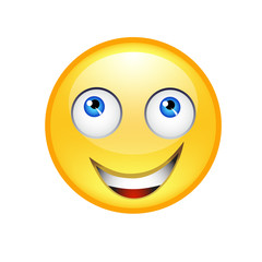 Emoticon showing thumb up