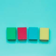 fashion conception of sponges in line