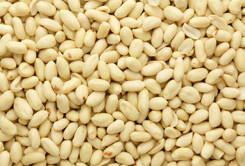 peeled peanut seeds for background