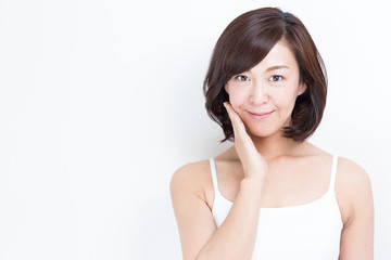attractive asian woman beauty image