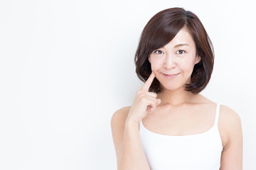 attractive asian woman beauty image